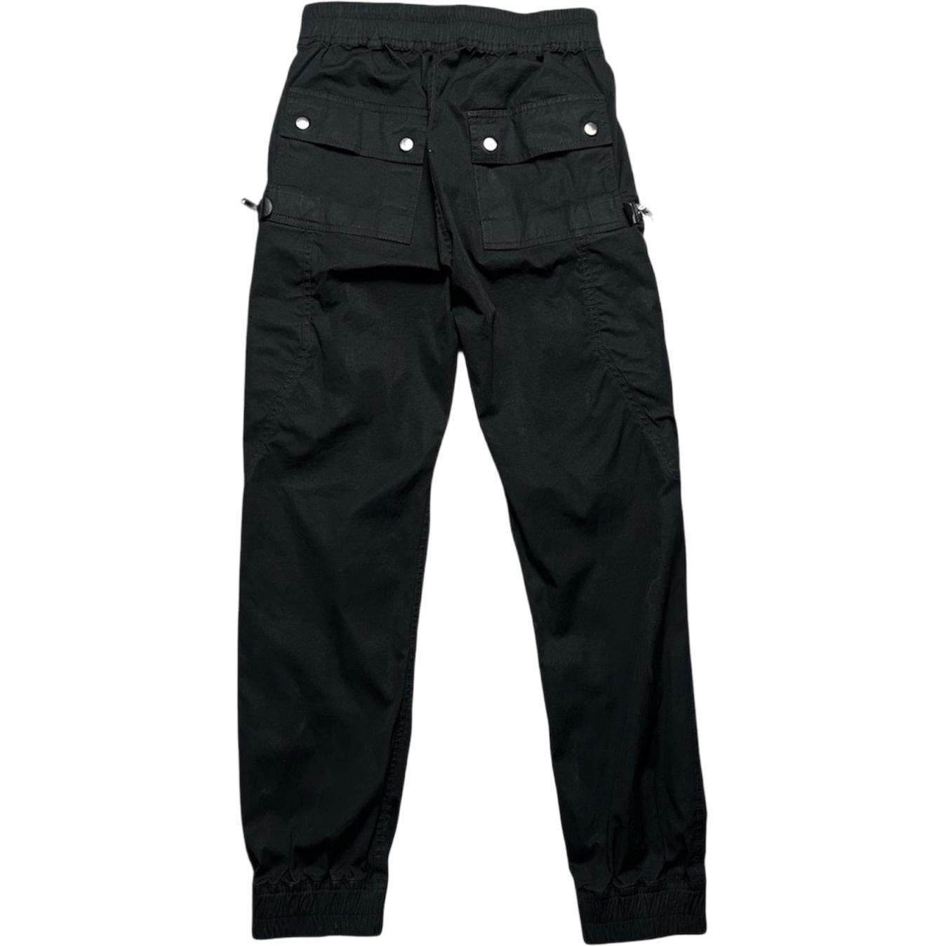 Rick Owens Bauhsaus Cargo Pants Black