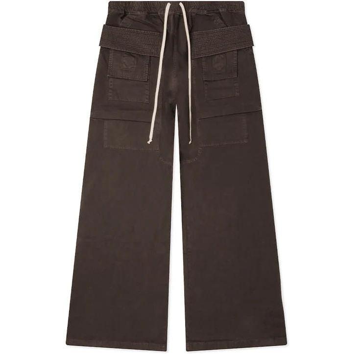 Rick Owens DRKSHDW Creatch Wide Cargo Pants Dark Dust