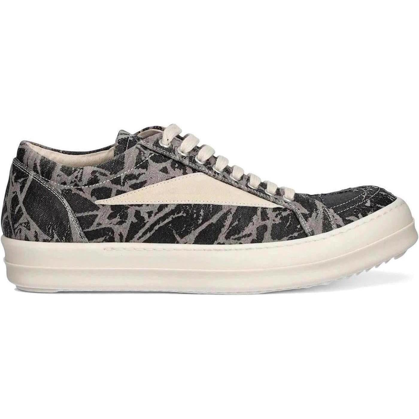 Rick Owens DRKSHDW Vintage Sneaks Black Wash