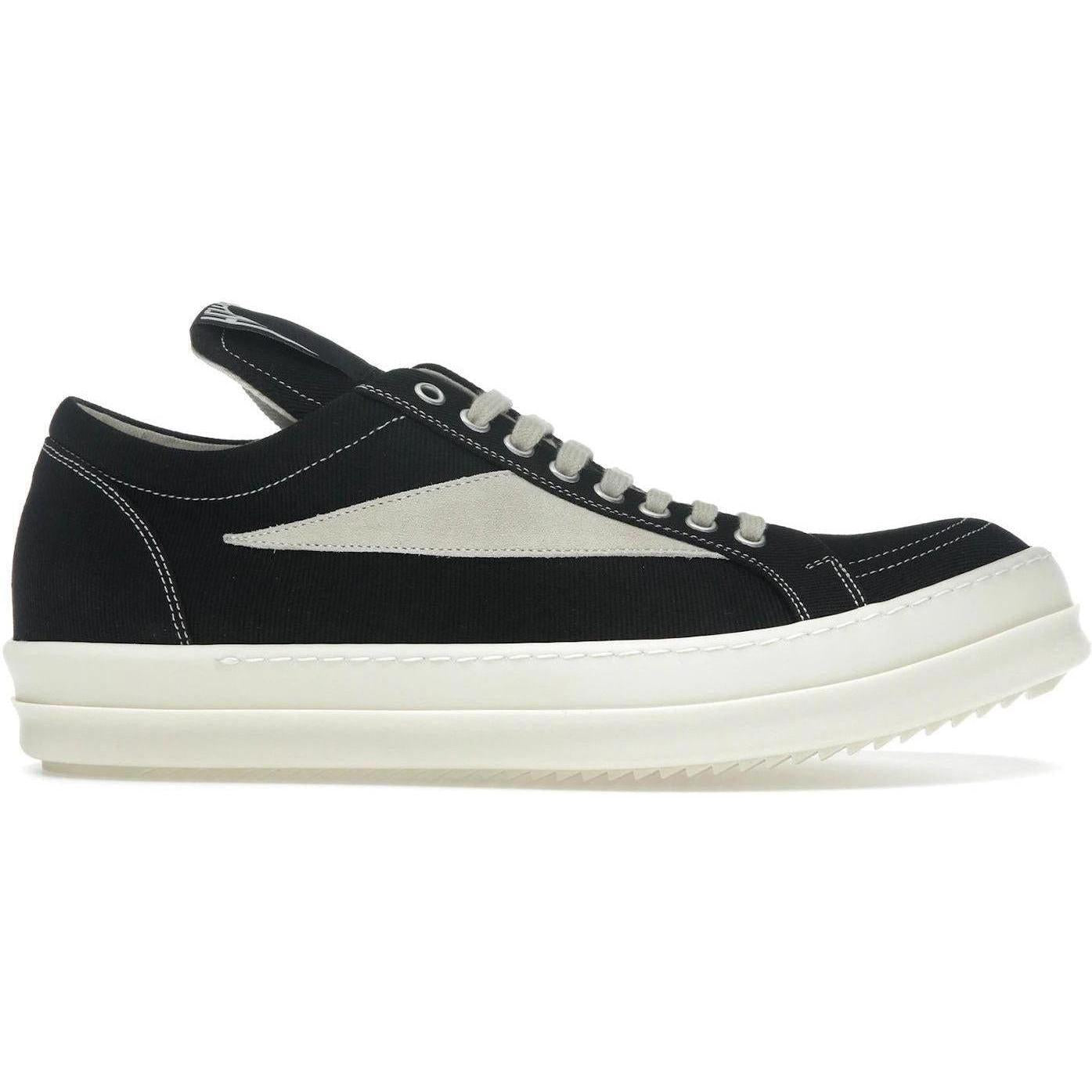 Rick Owens Drkshdw Hollywood Vintage Canvas Low Black Milk