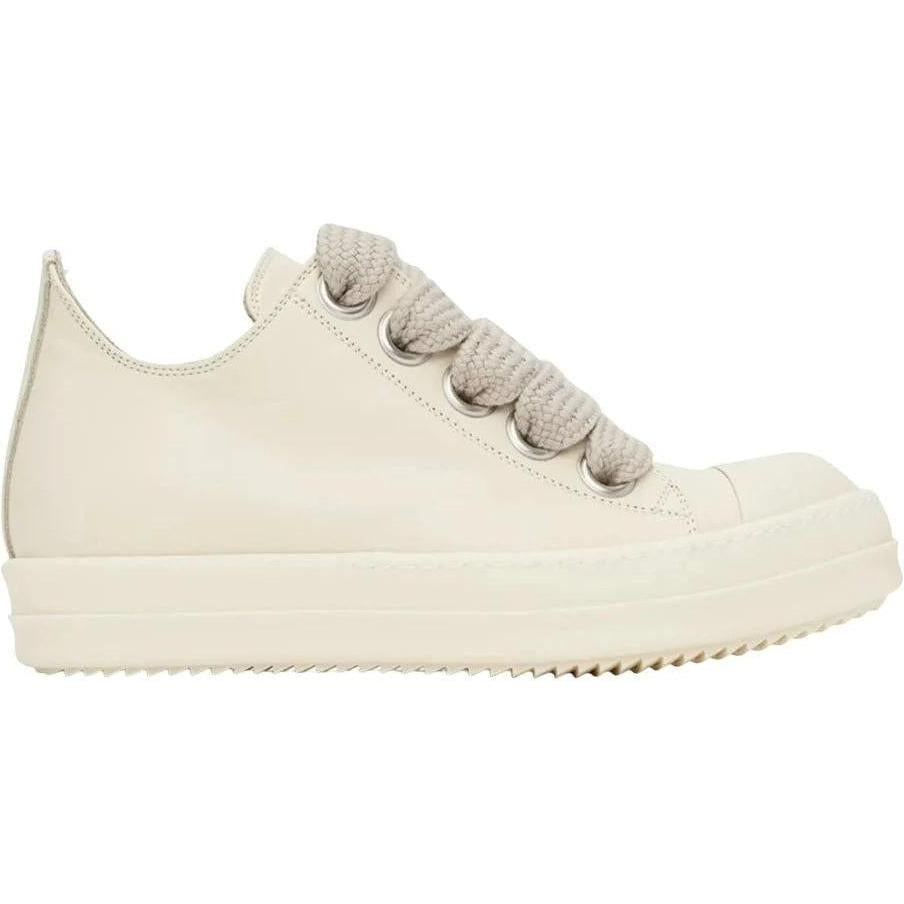 Rick Owens Mainline Leather Jumbo Low Cream Milk