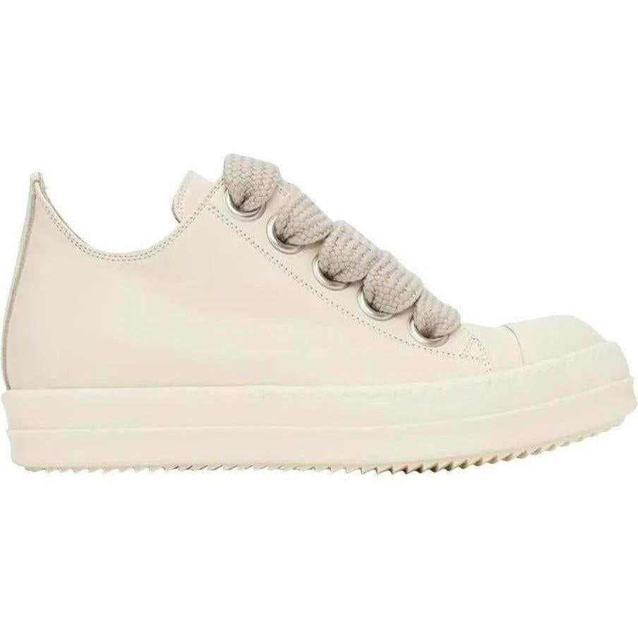 Rick Owens Mainline Leather Jumbo Low Cream Milk