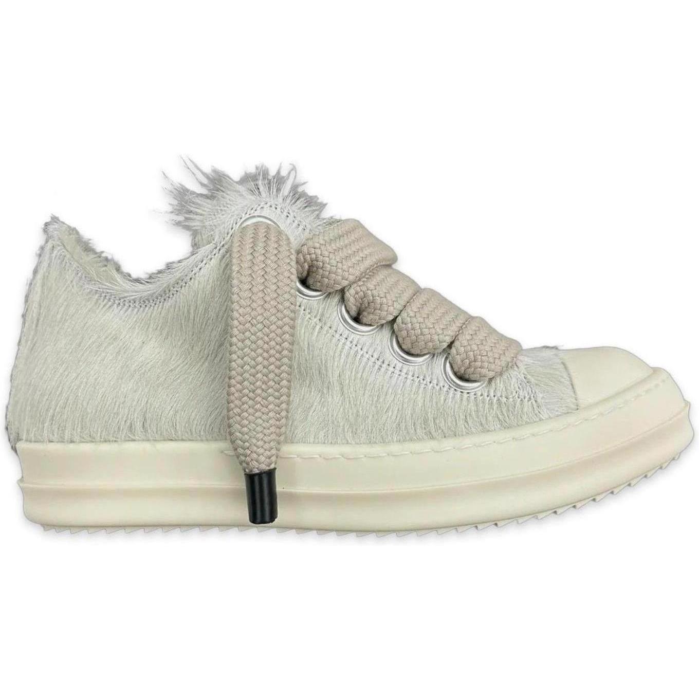 Rick Owens Mainline Ponyhair Jumbo Low White
