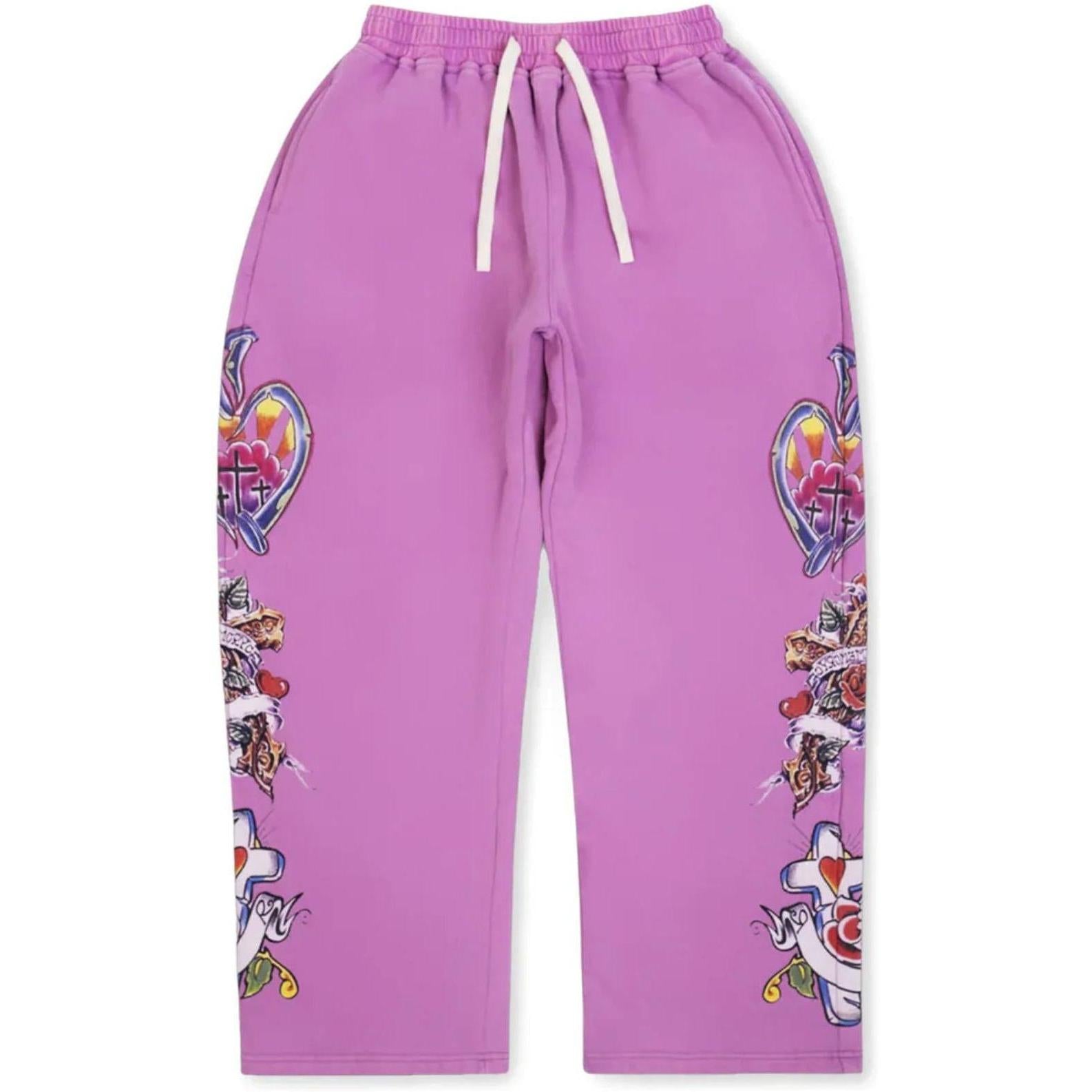 Righteous Risen King Sweatpants Purple