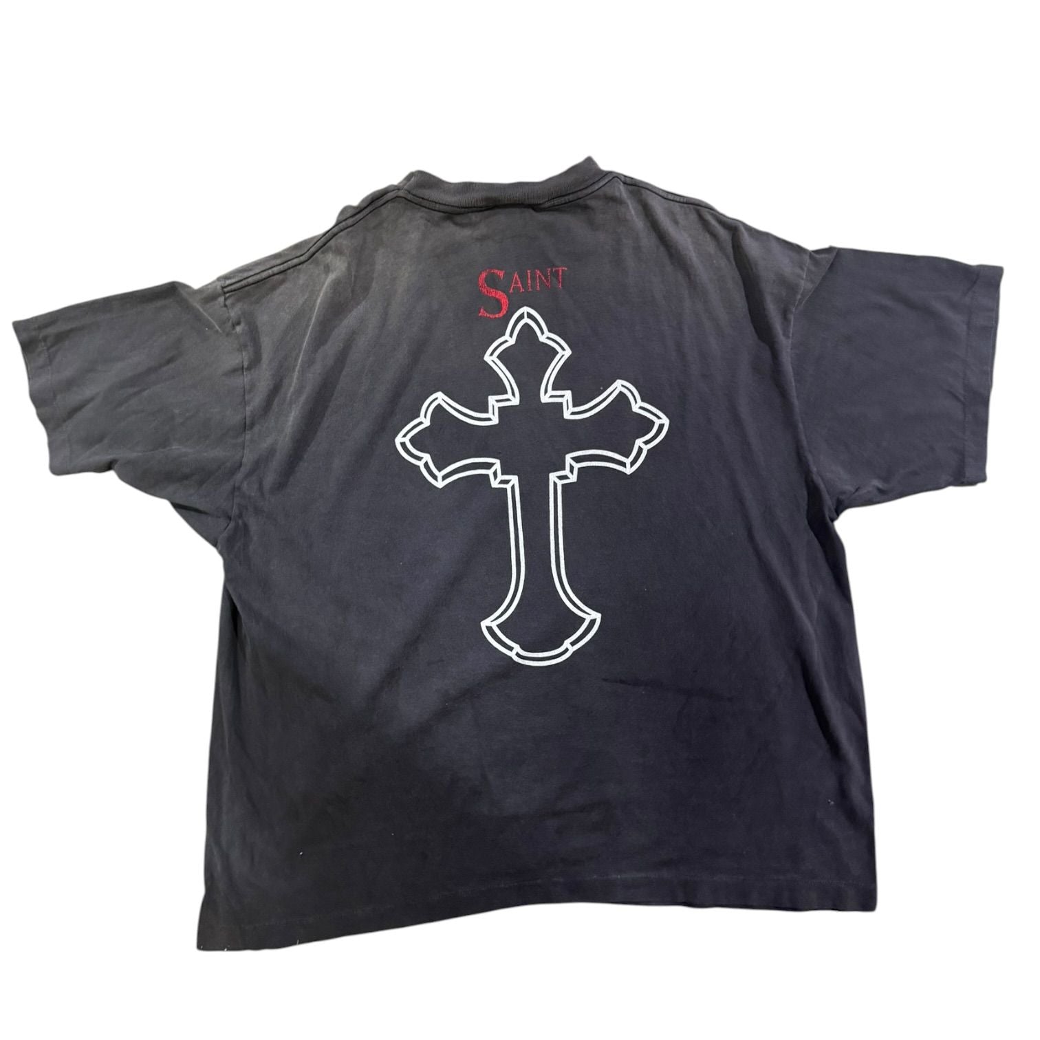 Saint Michael 2Pac Short-Sleeve Tee Black