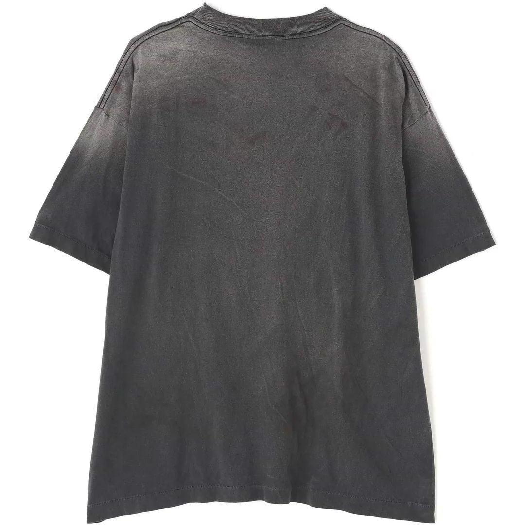 Saint Michael Egg T-Shirt Black