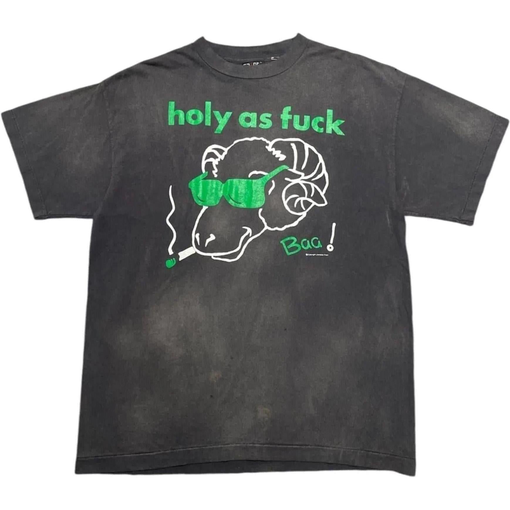 Saint Michael Holy as Fuck Goat T-Shirt
