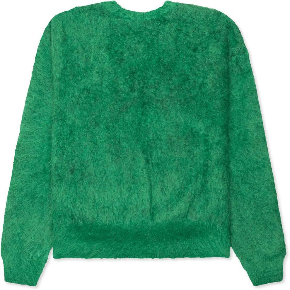 Saint Michael Mohair Knit Crewneck Green