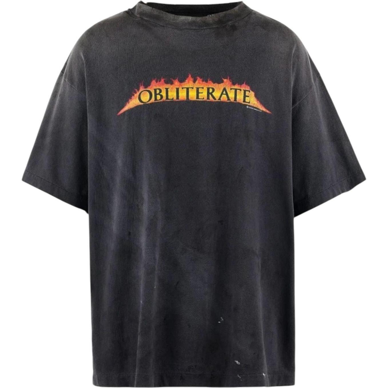 Saint Michael Obliterate Tee Black