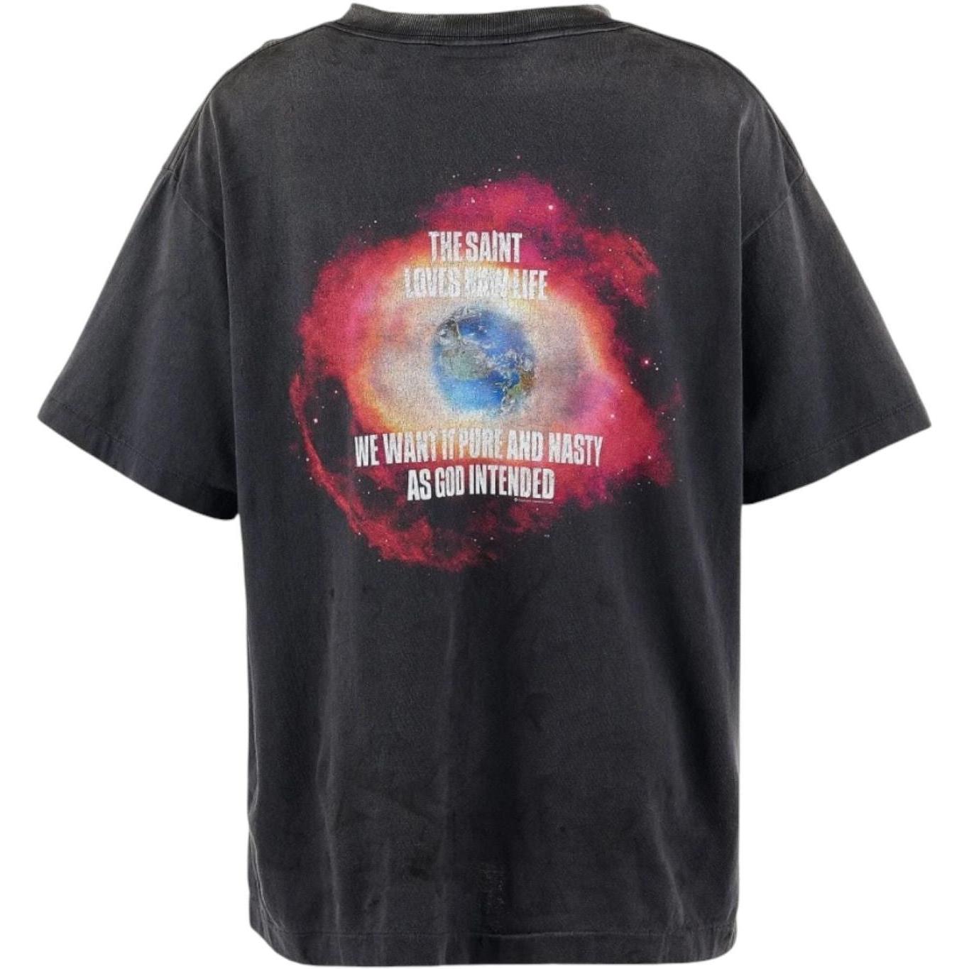 Saint Michael Obliterate Tee Black