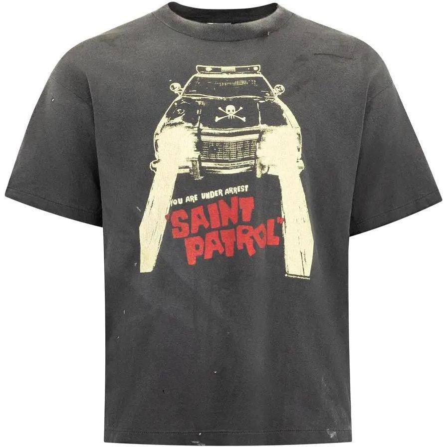 Saint Michael Saint Patrol Short-Sleeve Tee Black