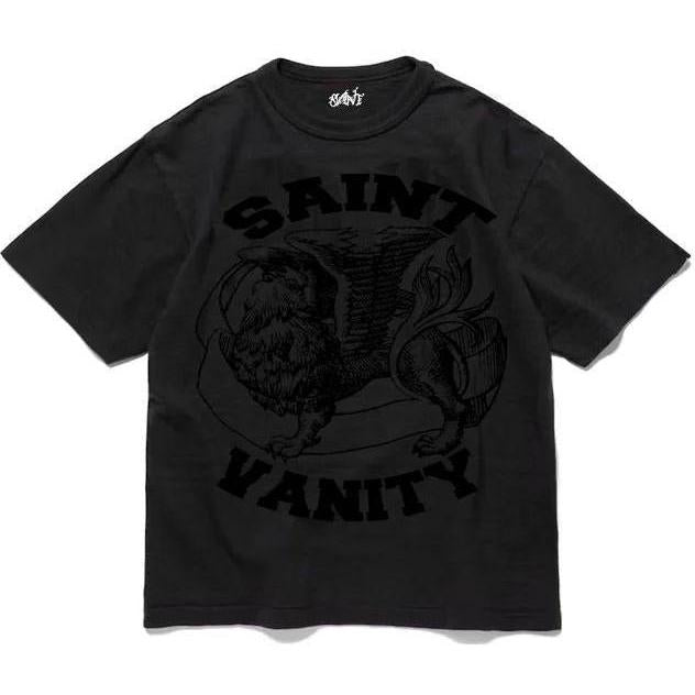 Saint Vanity Monochrome Griffin T-Shirt Black