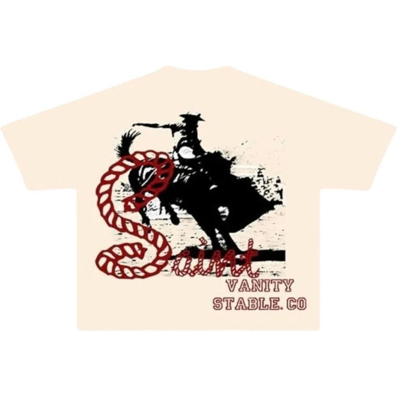 Saint Vanity Stable T-Shirt Cream