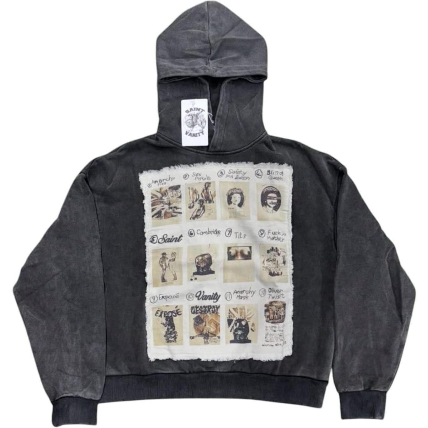 Saint Vanity Van Life Hoodie Grey