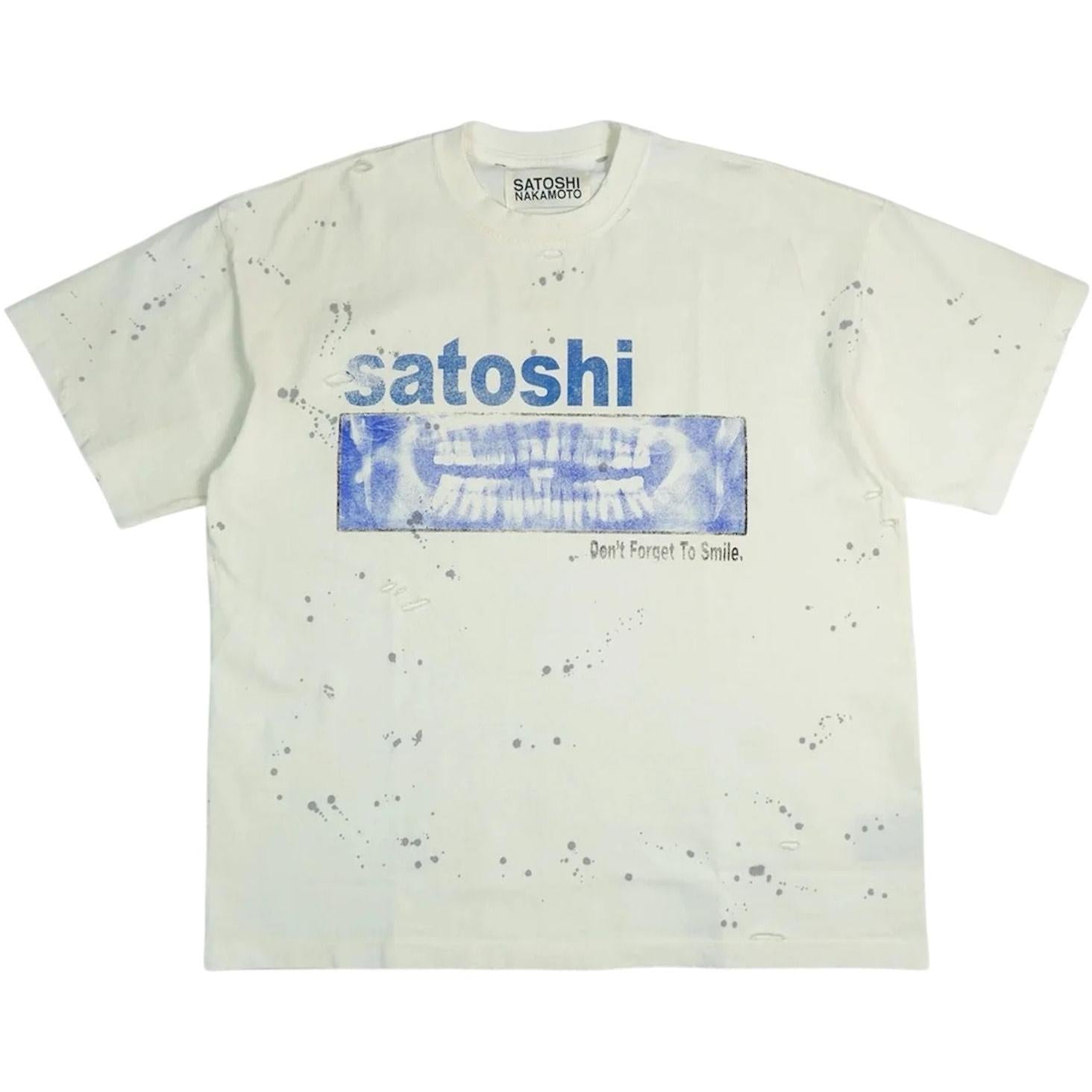 Satoshi Nakamoto Don't Forget To Smile T-Shirt