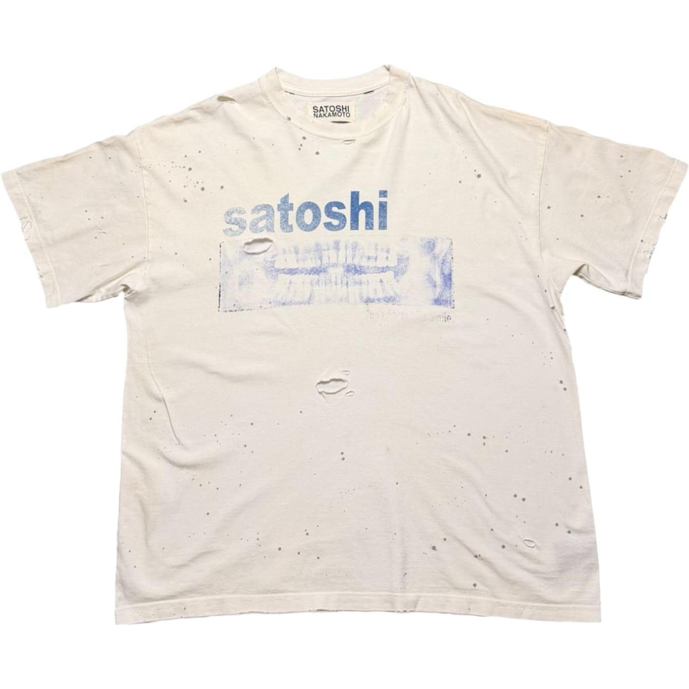Satoshi Nakamoto Don't Forget To Smile White
