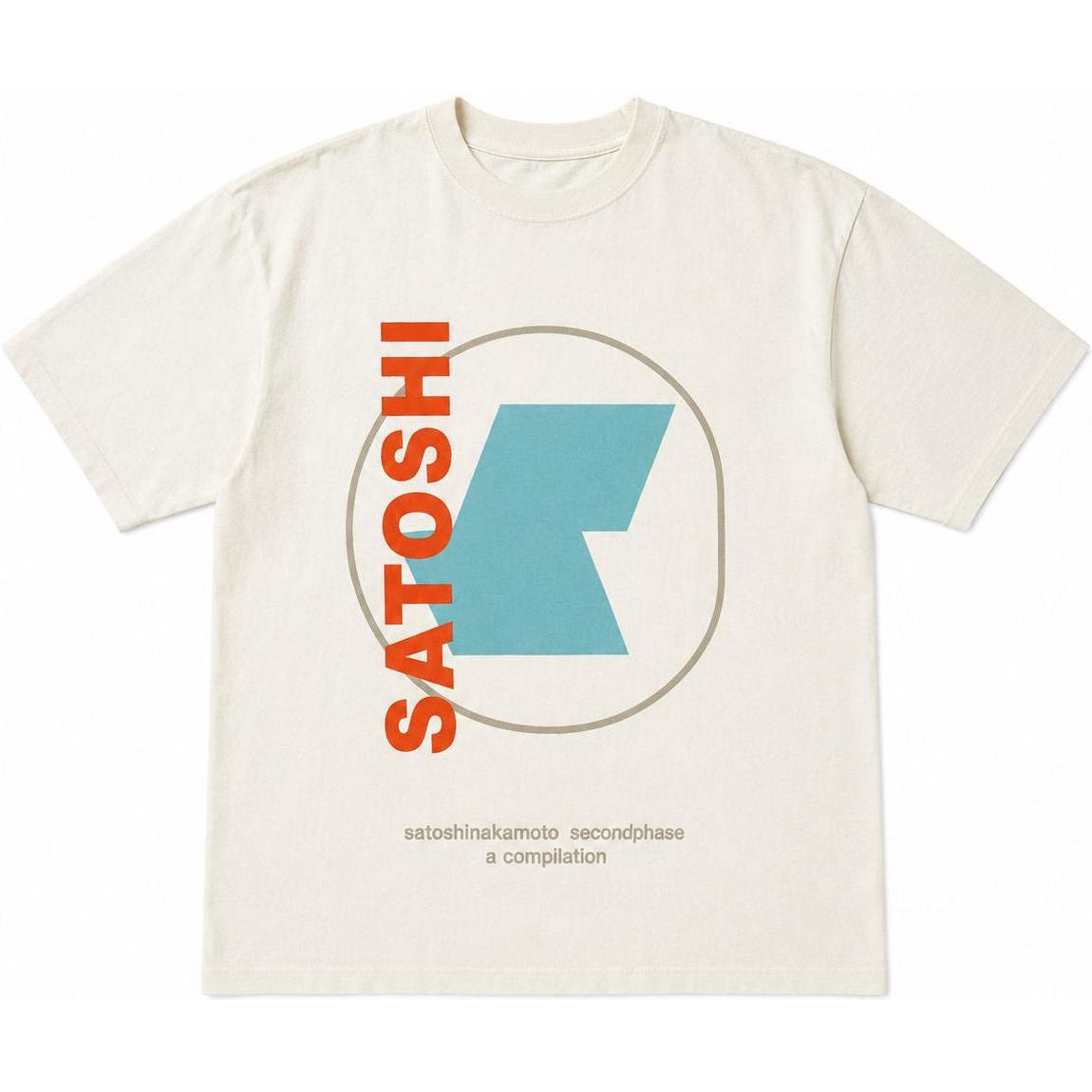 Satoshi Nakamoto Second Phase Tee Vintage White
