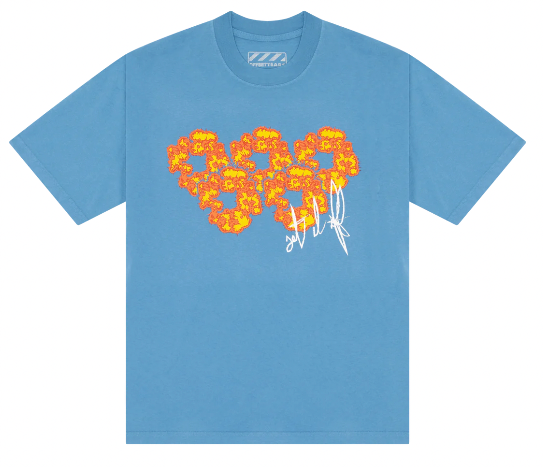 Denim Tears x Offset T-Shirt Box Set Blue