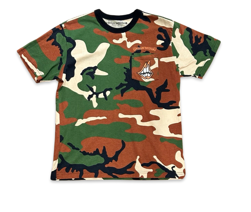 Chrome Hearts Matty Boy Caution T-Shirt Camo