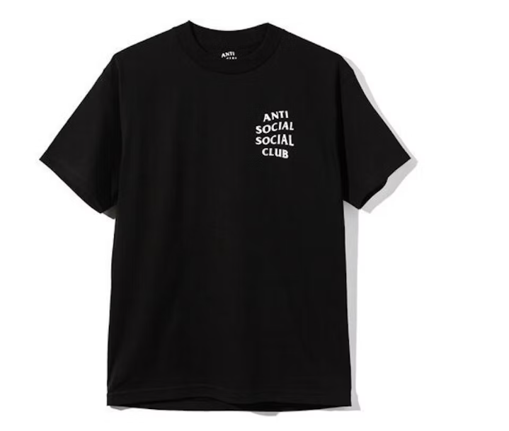 Anti Social Social Club Kkoch Flowers T-Shirt Black