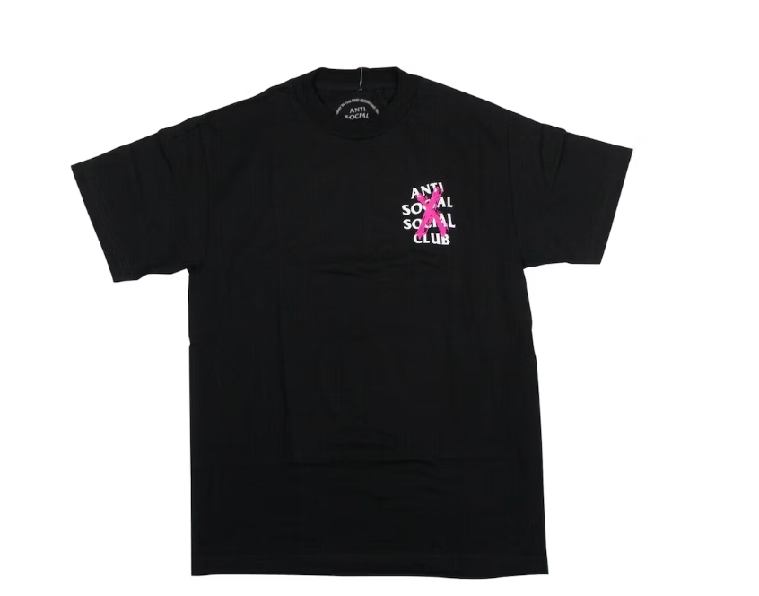 Anti Social Social Club ASSC Canceled T-Shirt Black