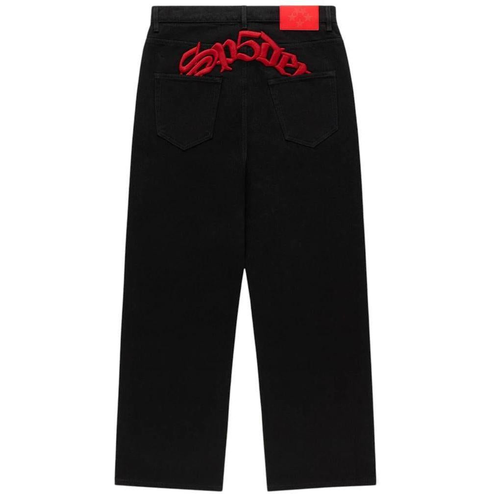 Sp5der Oxy Jean Black