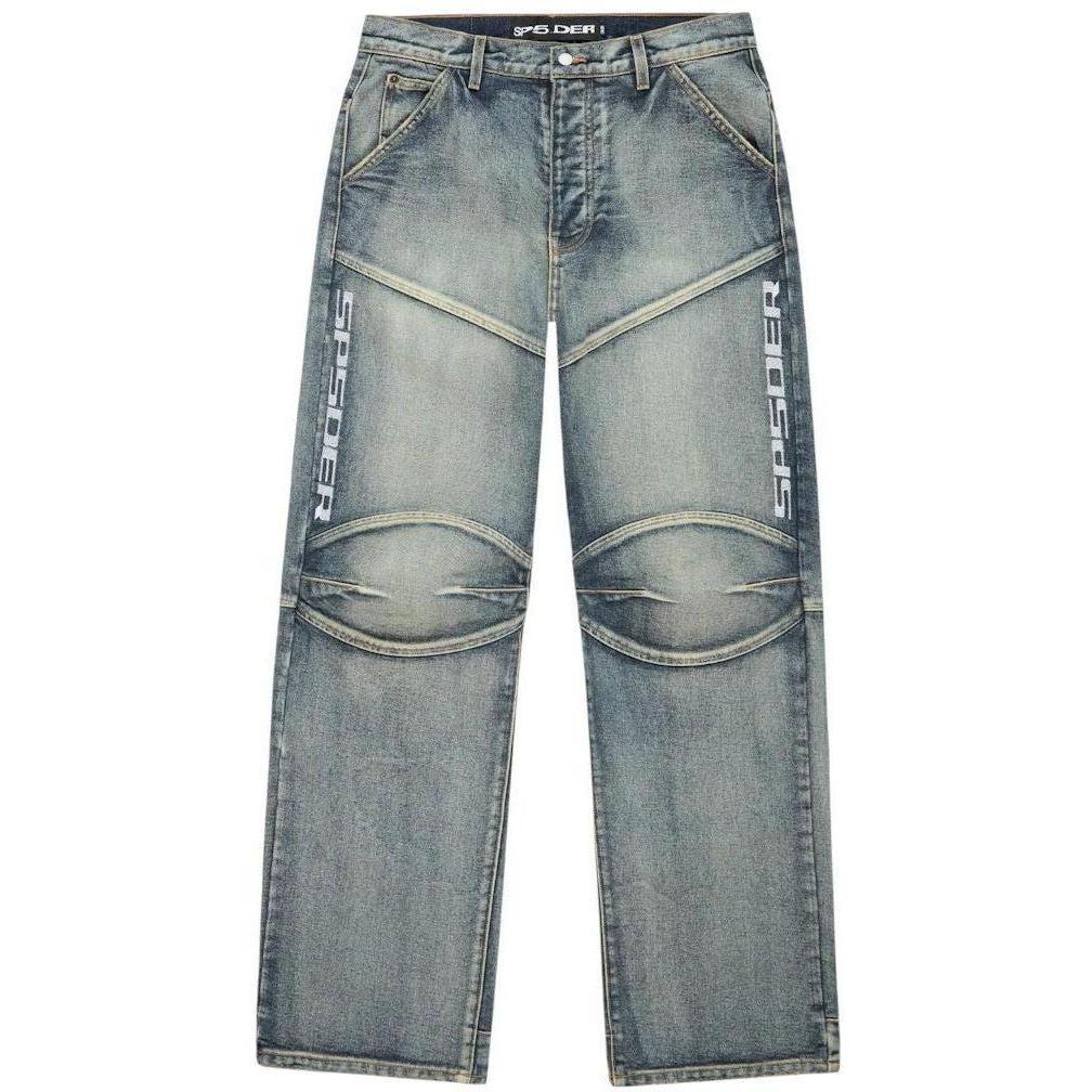 Sp5der Pit Crew Denim Jean Indigo