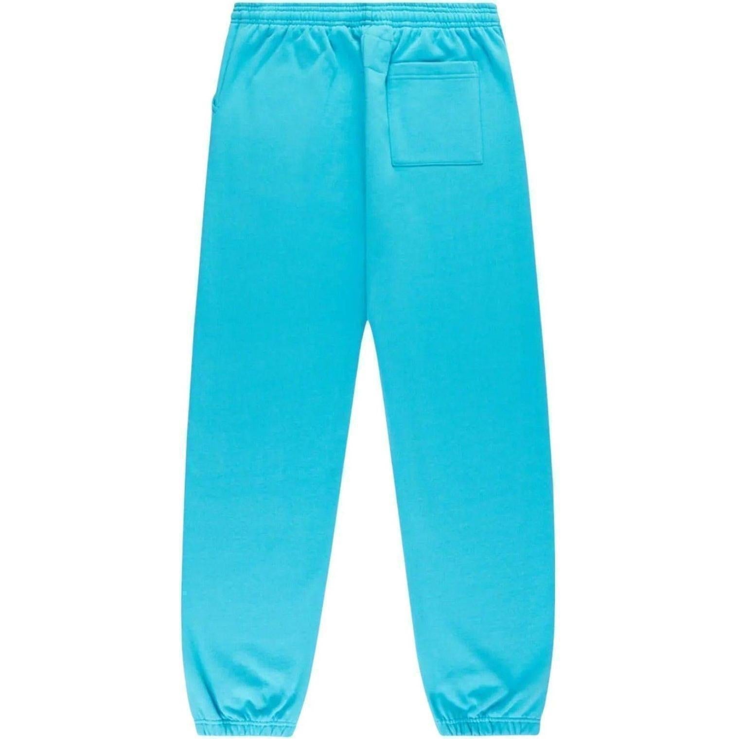 Sp5der Punk V2 Sweatpants Cyan