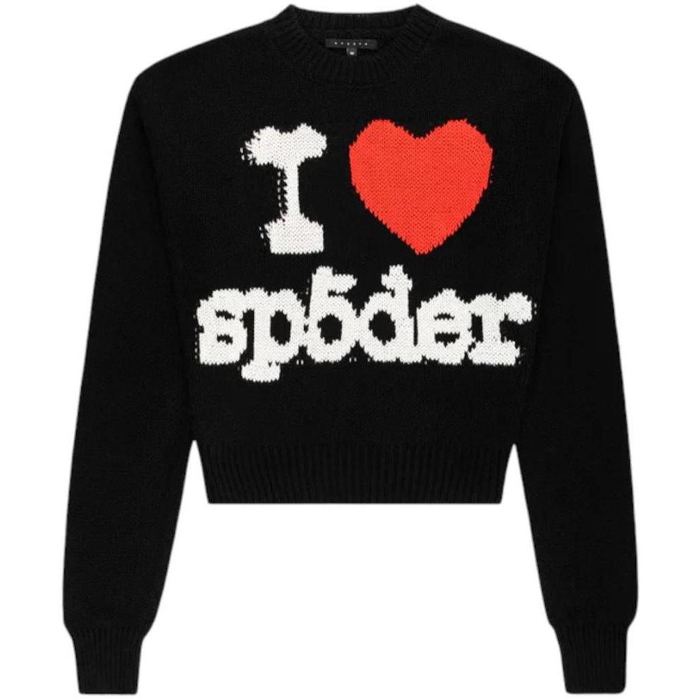 Sp5der Souvenir Sweater Black