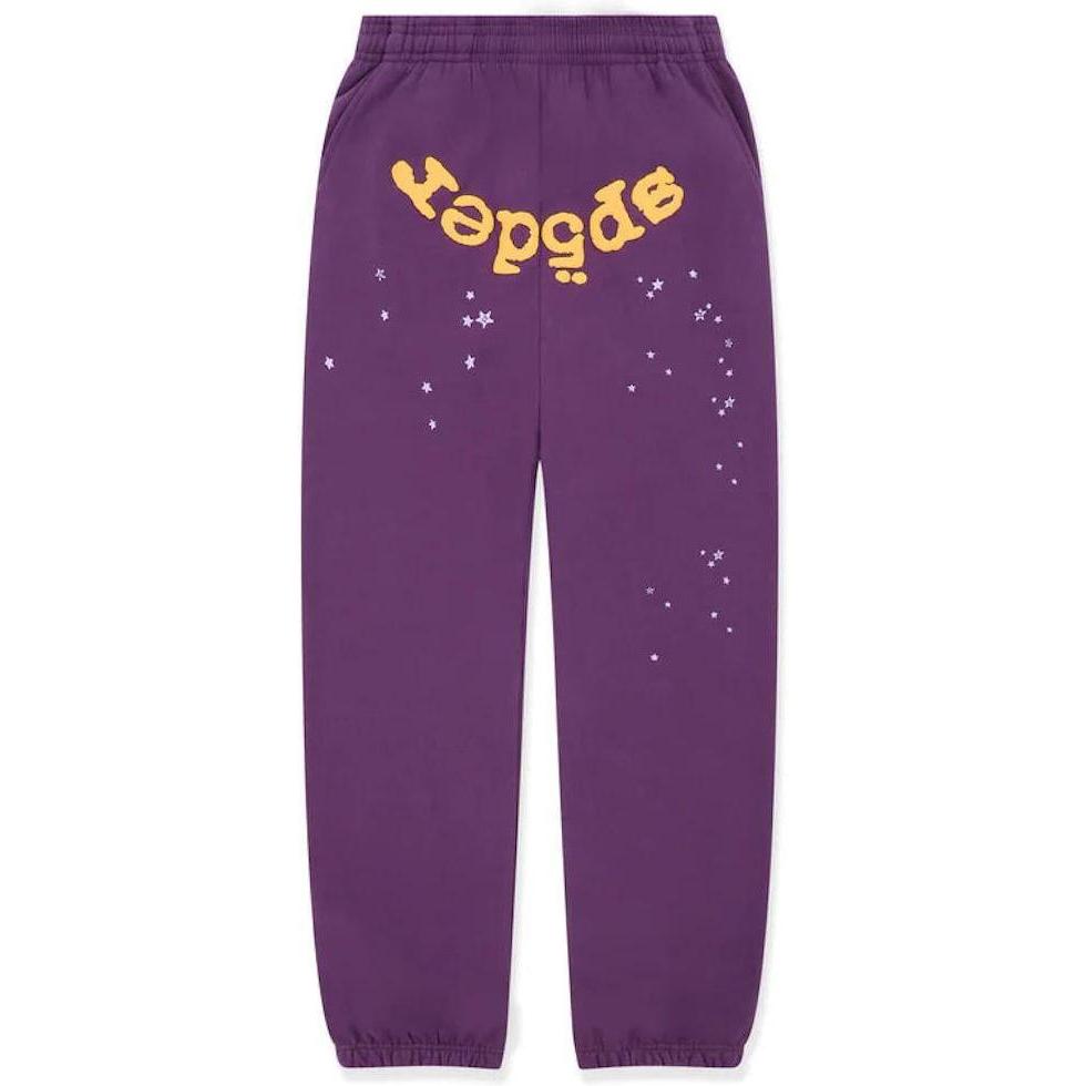 Sp5der Star OG Web V2 Sweatpant Purple