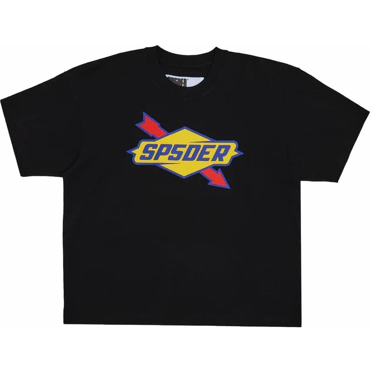 Sp5der The Spot Tee Black