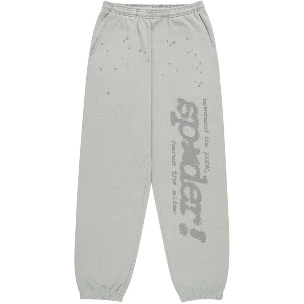 Sp5der Tonal Punk V2 Sweatpant Sport Grey