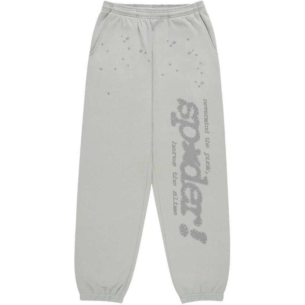 Sp5der Tonal Punk V2 Sweatpant Sport Grey