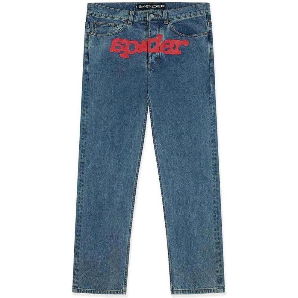 Sp5der V3 Indigo Denim Light Wash Denim