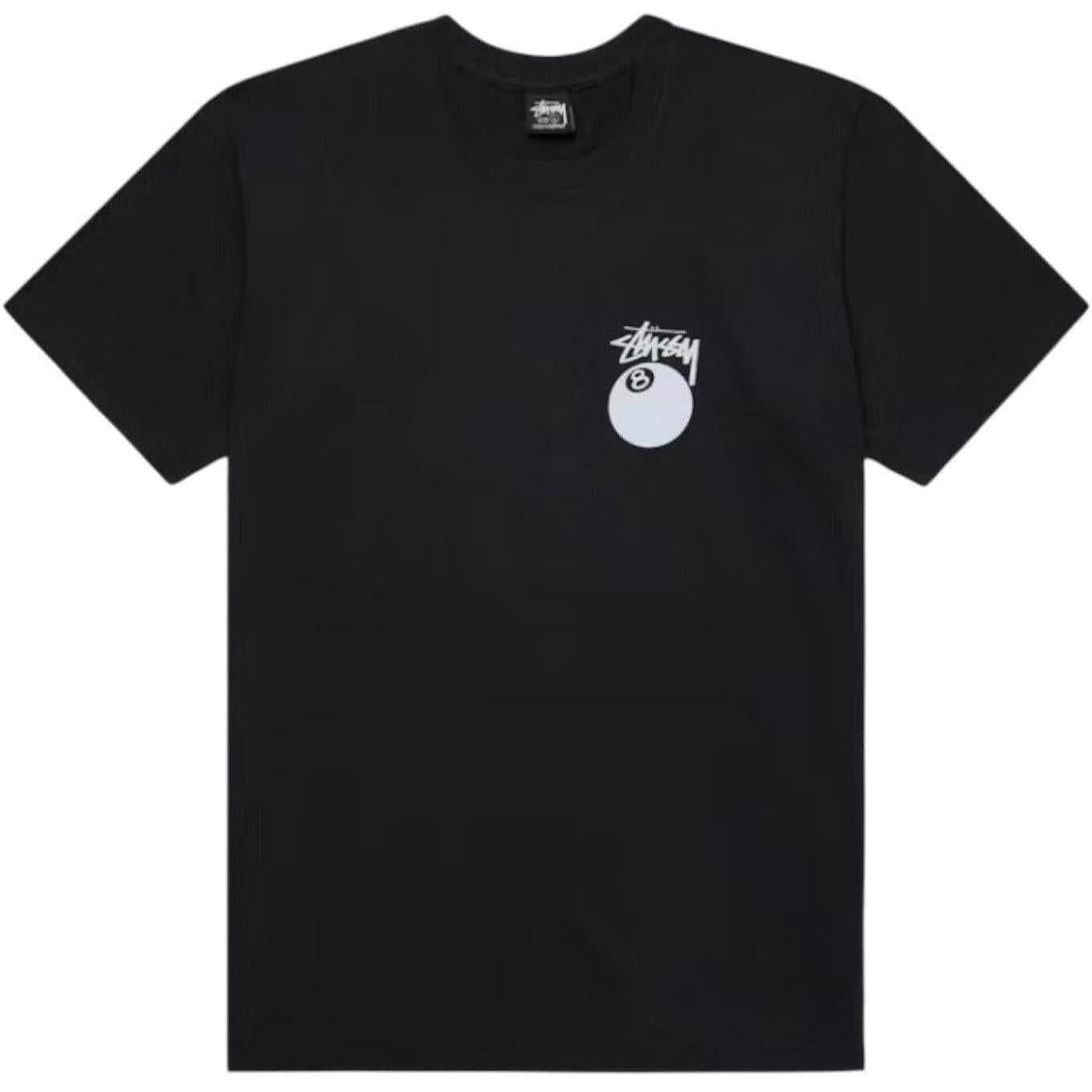 Stussy 8 Ball Pigment Dyed Tee Black