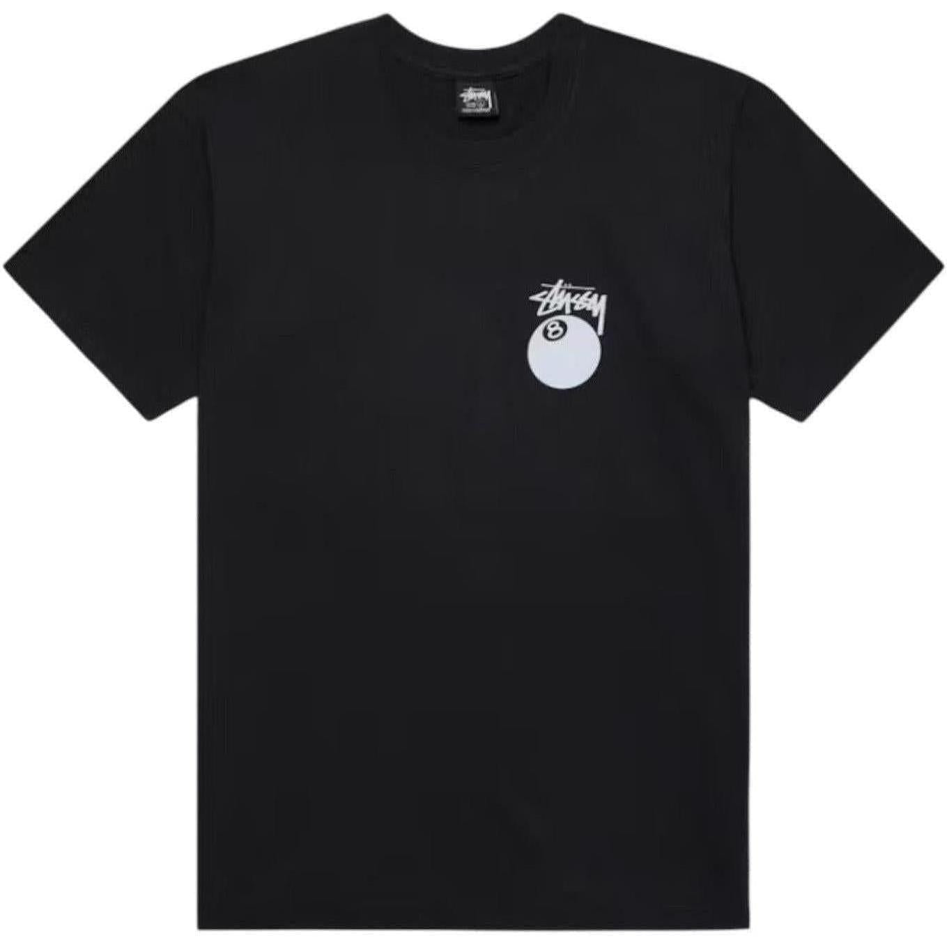 Stussy 8 Ball Pigment Dyed Tee Black
