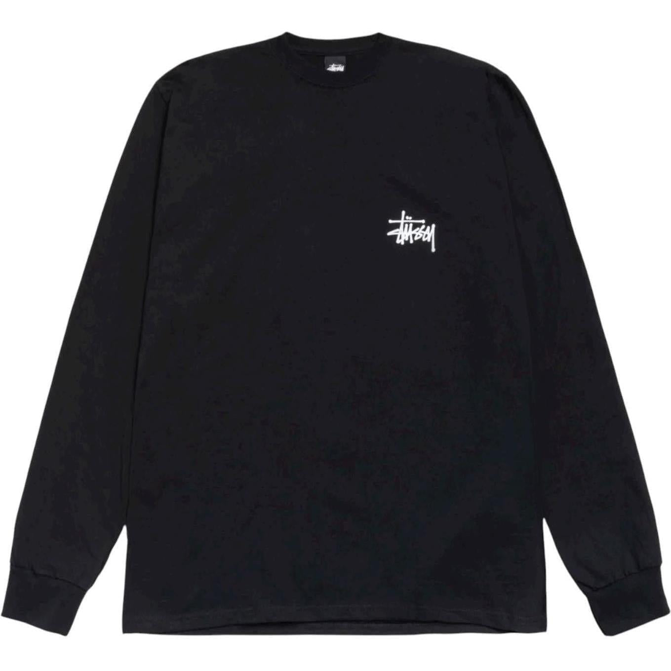Stussy Basic L/S Tee (SS22) Black
