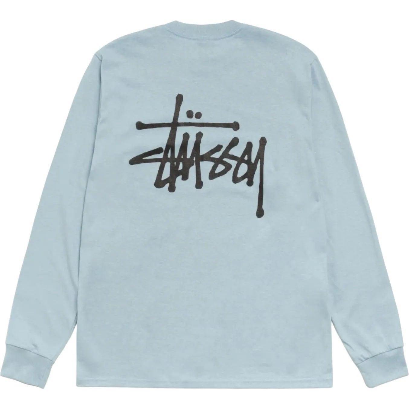 Stussy Basic L/S Tee Slate