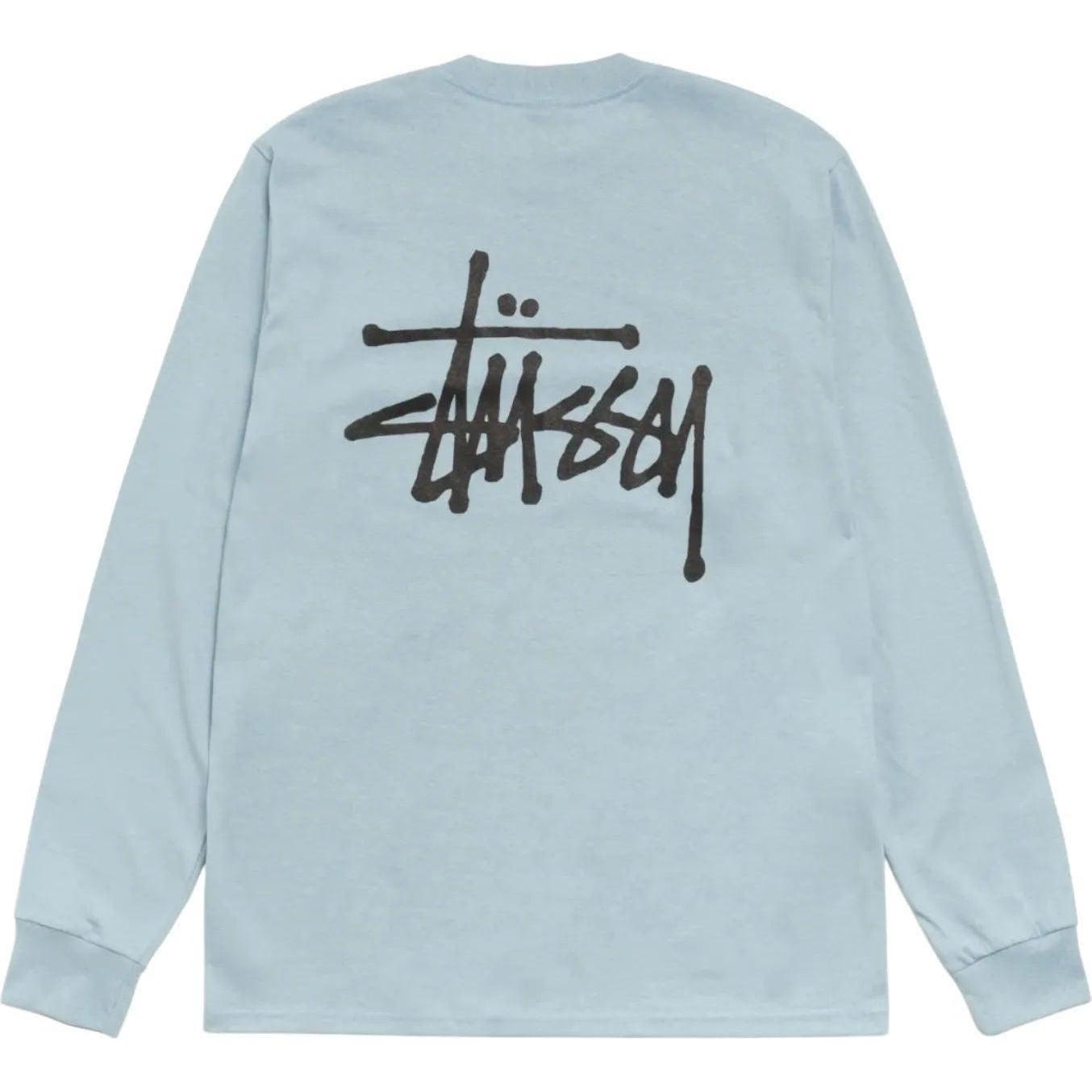 Stussy Basic L/S Tee Slate