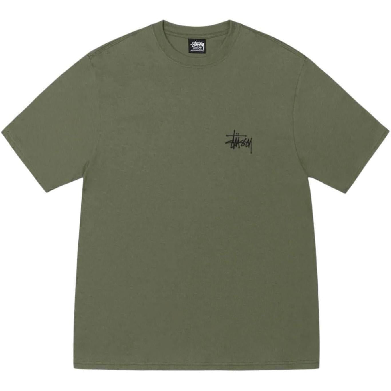 Stussy Basic Pigment Dyed T-shirt Olive