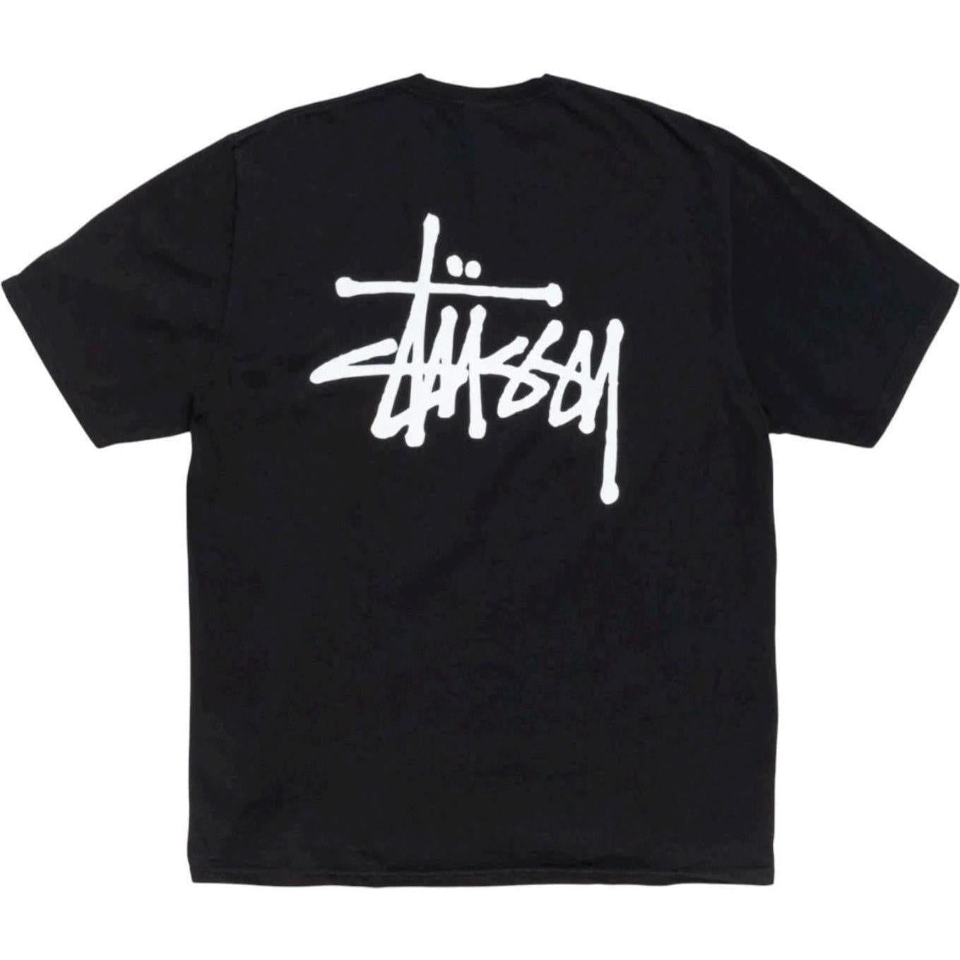 Stussy Basic Pigment Dyed Tee Black