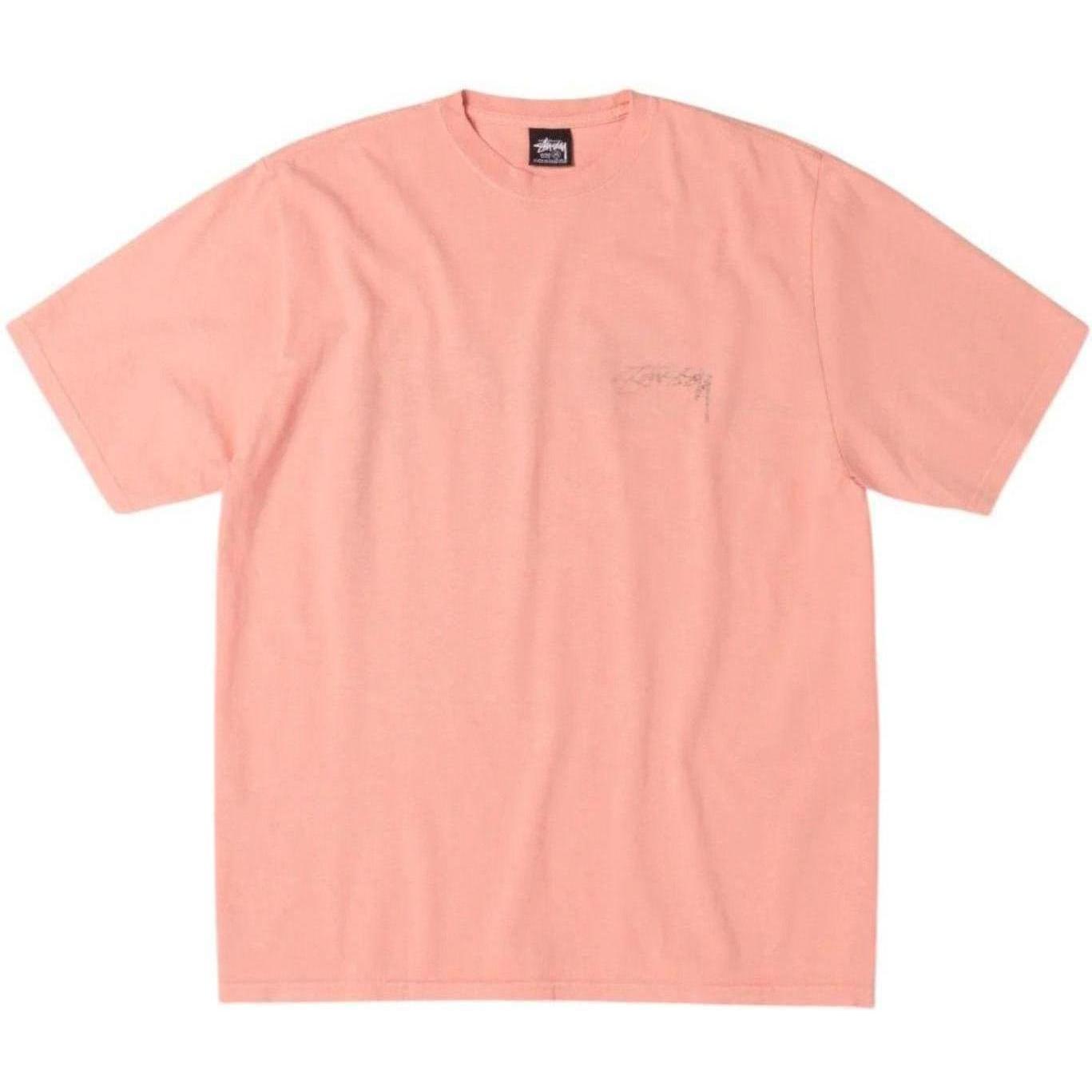 Stussy Smooth Reverse T-Shirt Coral