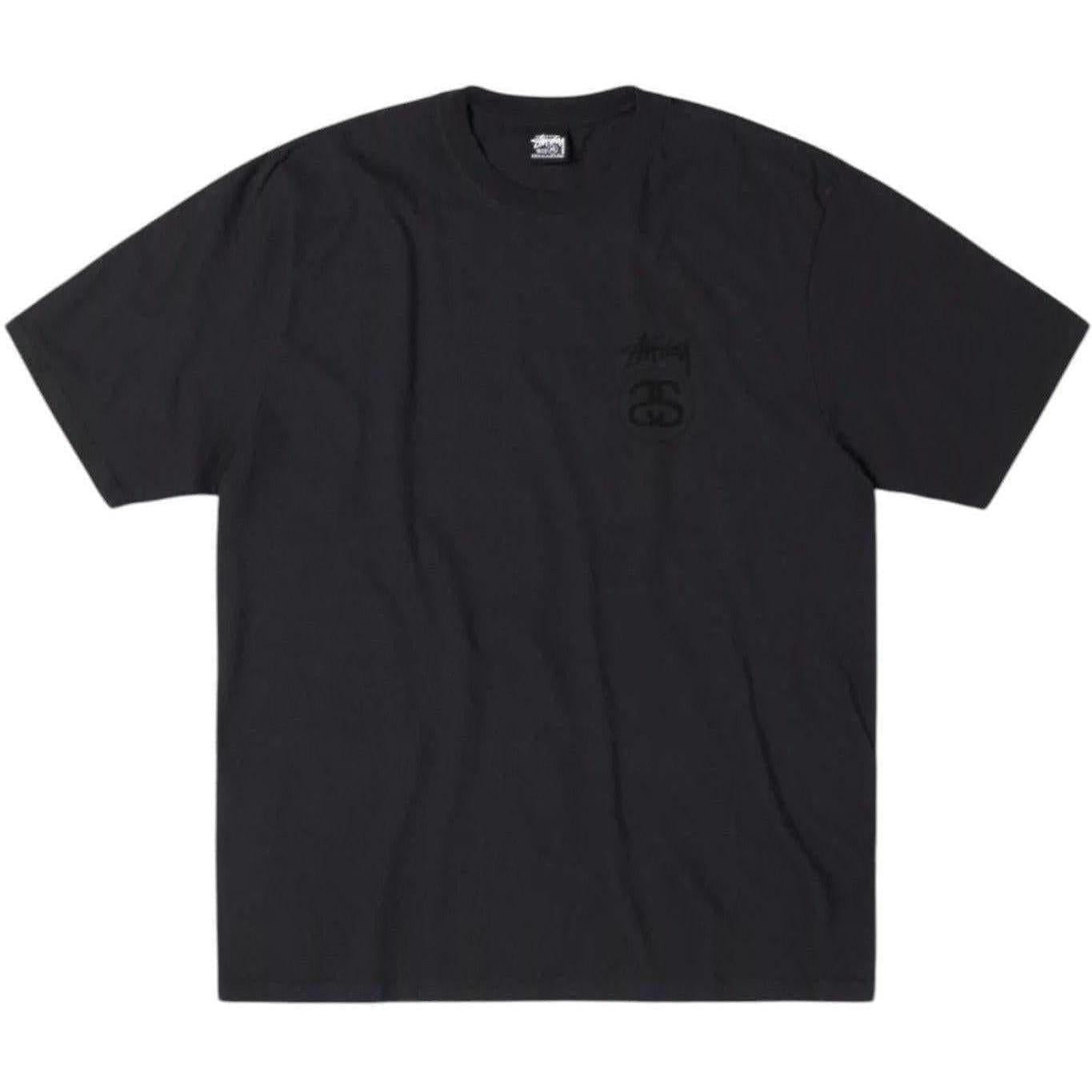 Stussy Stock Link T-Shirt Tonal Faded Black