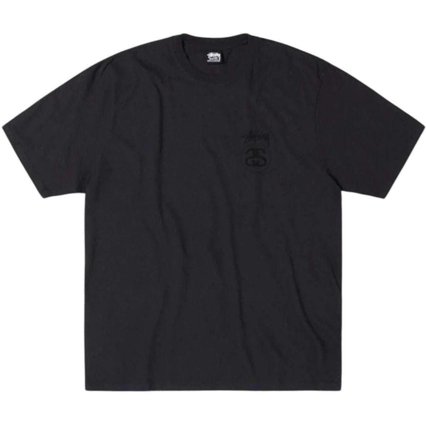 Stussy Stock Link T-Shirt Tonal Faded Black
