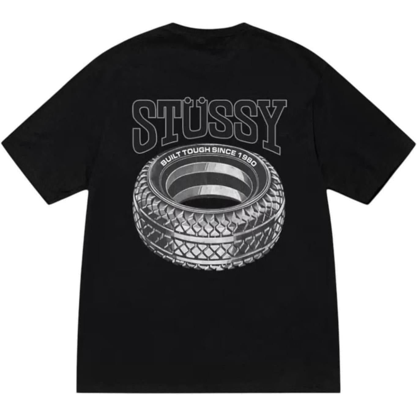 Stussy Tough Tread Tee Black