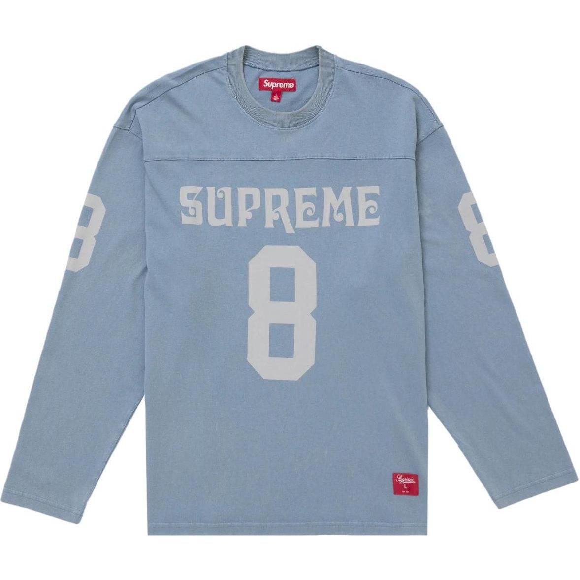 Supreme Affiliated L/S Football Top Dusty Blue