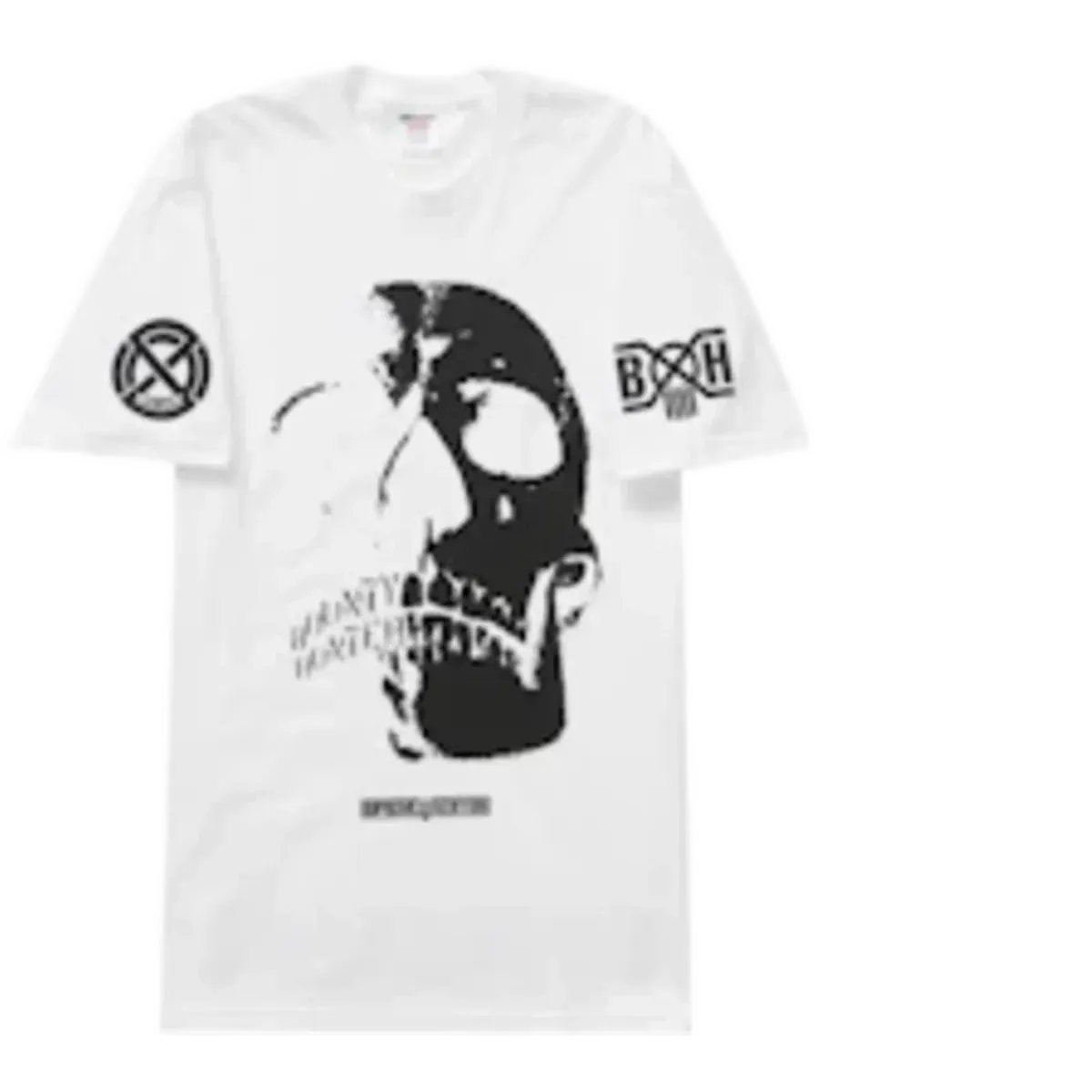 Supreme Bounty Hunter Skulls Tee White