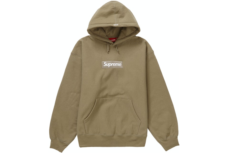 Green box store logo supreme hoodie