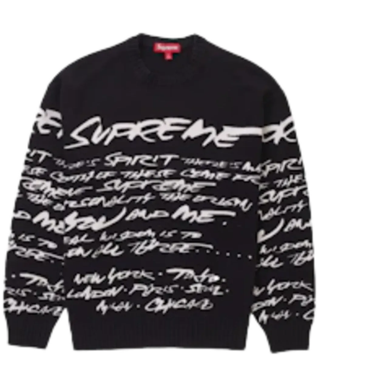 Supreme Futura Sweater Black
