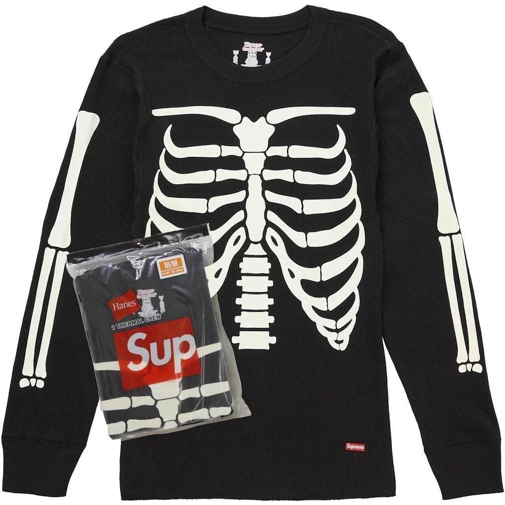 Supreme Hanes Bones Thermal Crew FW25 (1 Pack) Black